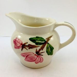 Vintage Continental Kilns Green Arbor
Pottery Hand Painted Ceramic Creamer